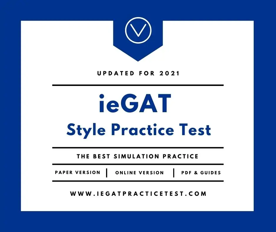 ieGAT Practice Test for the IE Admission Test PDF